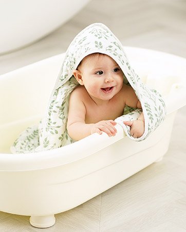 hooded baby bath towel