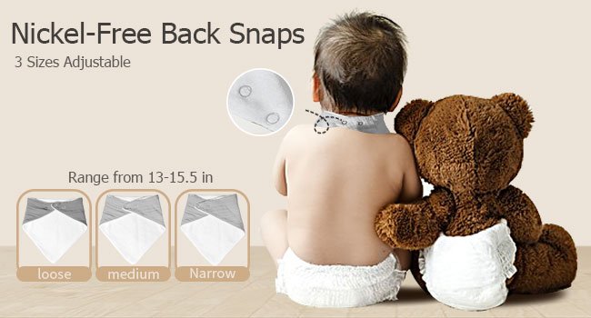 Nisxabebe muslin bibs