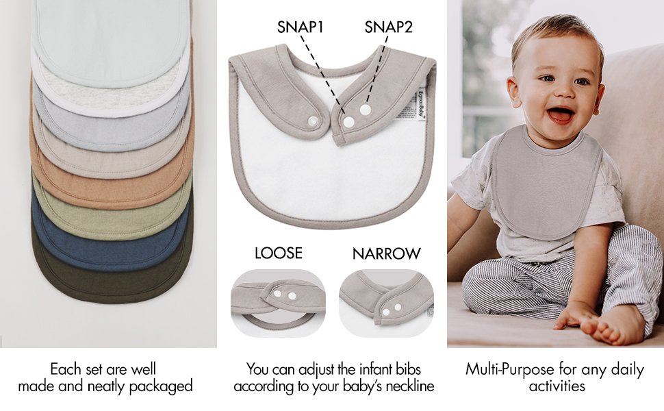 snap bibs