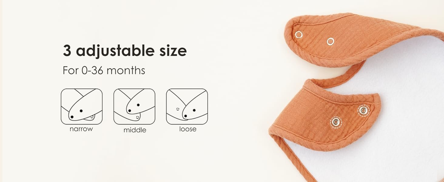 Muslin Baby Bibs