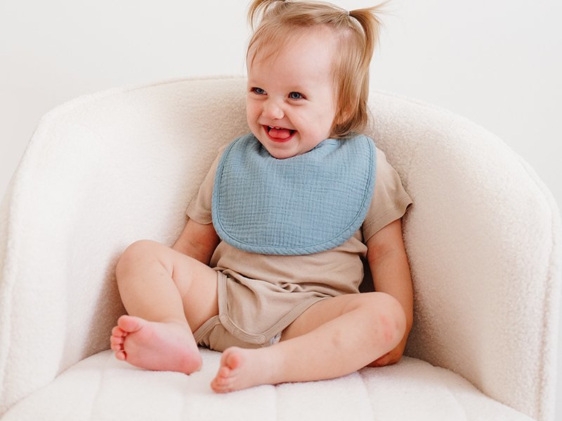 muslin baby bibs