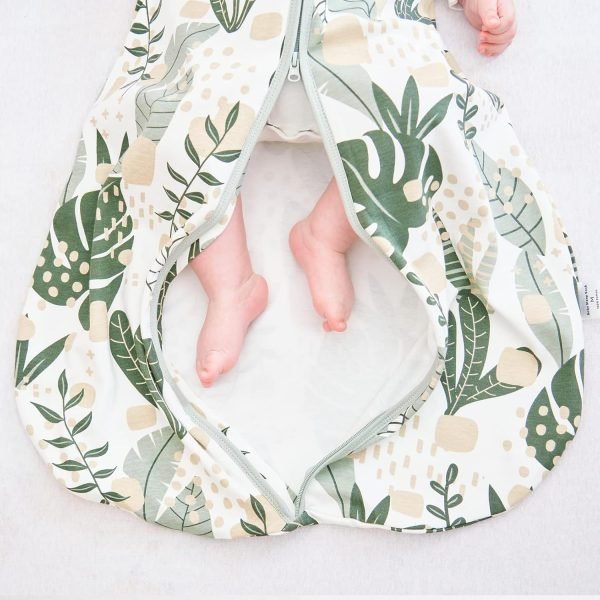 Baby Sleep Sack 0-6 Months Wearable Blanket for Babies 100% Cotton 2-Way Zipper TOG 0.5 Toddler Sleeping Sack 3 Pack, Sleep Sacks
