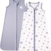 Baby Sleep Sack 18-24 Months 100% Cotton, Baby Boy Wearable Blanket 2-Way Zipper TOG 0.5, Breathable Lightweight Baby Sleeping Bag 2 Pack, Toddler Sleep Sacks 2t, Dinosaur, X-Large