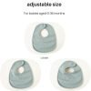 Muslin Baby Bibs for Boys Girls 6 Pack, 100% Cotton Baby Bib for Drooling and Teething, Absorbent Bandana Bibs