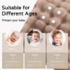 Hooded Baby Towels for Newborn 2 Pack 100% Muslin Cotton Baby Bath Towel with Hood for Babies, Infant, Toddler and Kids, Large 32x32Inch, Soft and Absorbent Newborn Essential