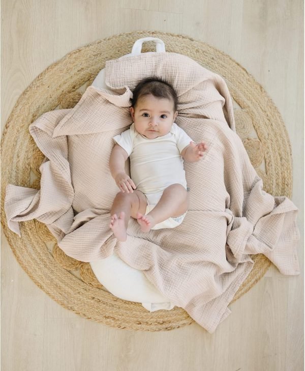 3 Pack Muslin Swaddle Blankets for Unisex, Newborn Receiving Blanket, Large 47 x 47 inches, Soft Breathable Muslin Baby Swaddles for Boys & Girls