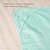 2 Pack Hooded Baby Towels, 100% Muslin Cotton Baby Bath Towels, Ultra Soft Breathable Absorbent Towels for Infant Toddler and Kids, Newborn Essentials, Large 32x32Inch, Dinosaur