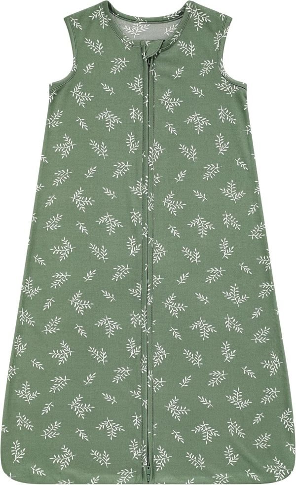 Baby Sleep Sack 18-24 Months 100% Cotton, Baby Boy Wearable Blanket 2-Way Zipper TOG 0.5, Breathable Lightweight Baby Sleeping Bag 2 Pack, Toddler Sleep Sacks 2t, Dinosaur, X-Large
