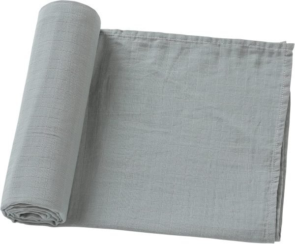 Muslin Swaddle Blankets for Boys and Girls, Soft Cotton Baby Swaddle Blankets for Unisex, 47 X 47 inches Muslin Swaddles, 4 Pack Leaves & Warmth Colors