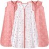 Baby Sleep Sack 6-12 Months 3 Pack 100% Cotton Lightweight 0.5 TOG Wearable Blanket Baby Sleep Bag with 2-Way Zipper for Newborn Infant Blue