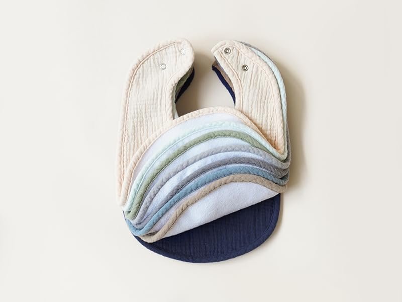 cotton baby bibs