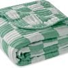 Ultra Soft Muslin Baby Blanket, Made of Viscose from Bamboo and Muslin from Cotton, A Versatile Swaddle and Bed Blanket for Babies, Toddlers, Boys, and Girls (Forest Elephant 1 Pack).